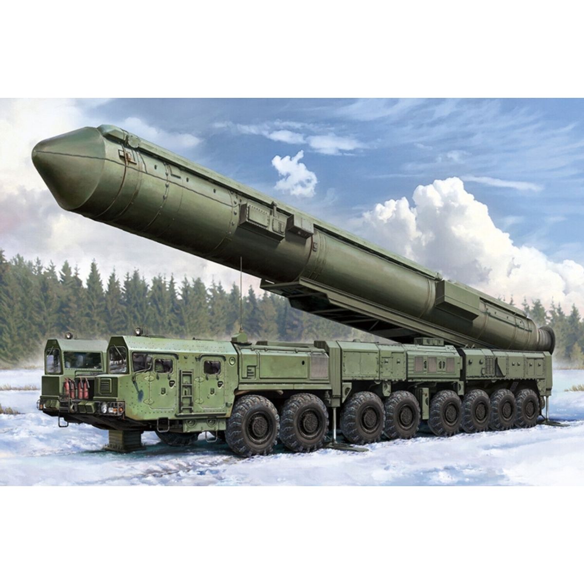 GENERICO - HOBBYBOSS 82952 15U175 TEL OF RS 12M1 TOPOL M ICBM COMPLEX