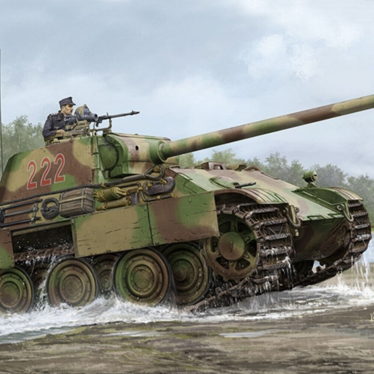 GENERICO - HOBBYBOSS 84552 GERMAN PANTHER G LATE VERSION 1-35