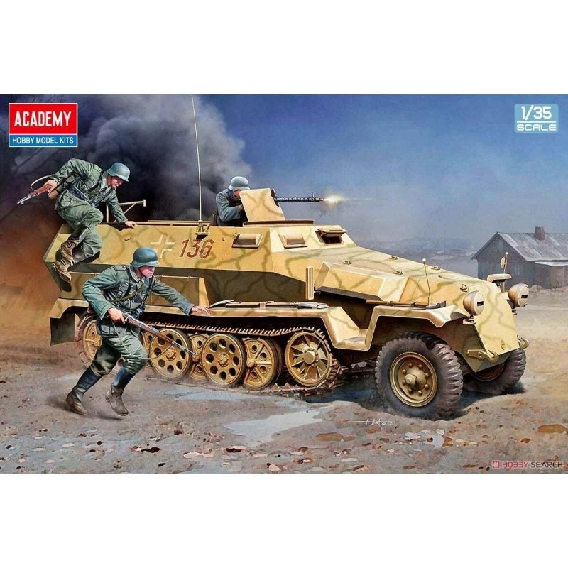 ACADEMY - ACADEMY 13540 1:35 GERMAN SD KFZ 251 AUSF C