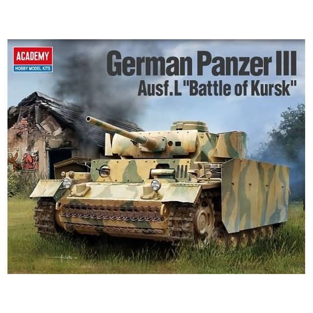 ACADEMY - ACADEMY 13545 1:35 GERMAN PANZER III AUSF L BATTLE OF KURSK