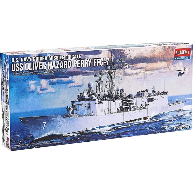ACADEMY - ACADEMY 14102 1:350 USS OLIVIER HAZARD PERRY FFG 7