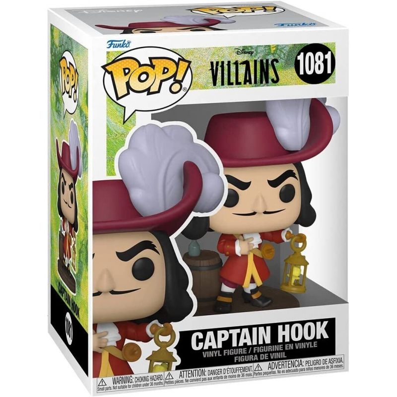 FUNKO - FUNKO 57348 POP POP DISNEY DISNEY VILLAINS CAPTAIN HOOK