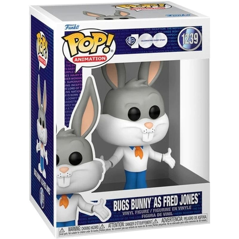 FUNKO - FUNKO 69424 POP ANIMATION HANNA BARBERA BUGS AS FRED