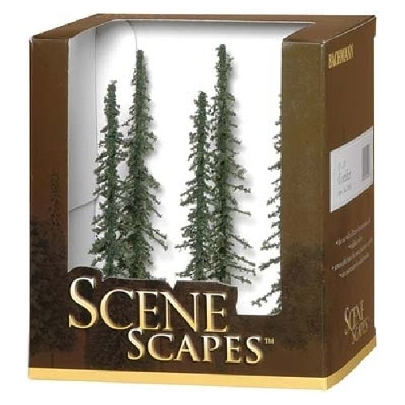 BACHMANN - BACHMANN 32003 SS CONIFER TREES 5-6 ( 6 )