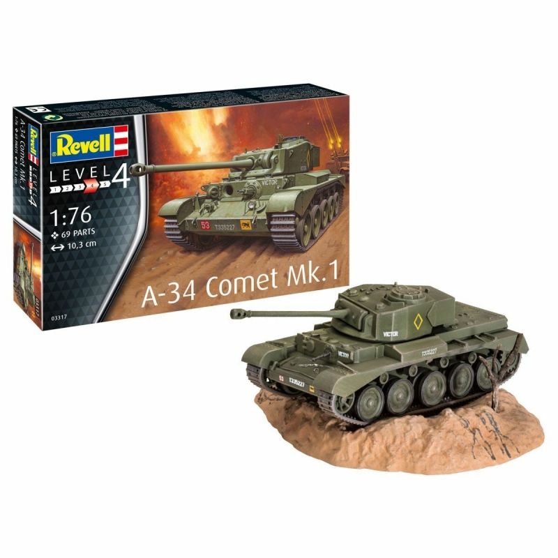 REVELL - REVELL 03317 A 34 COMET MK 1 1:76