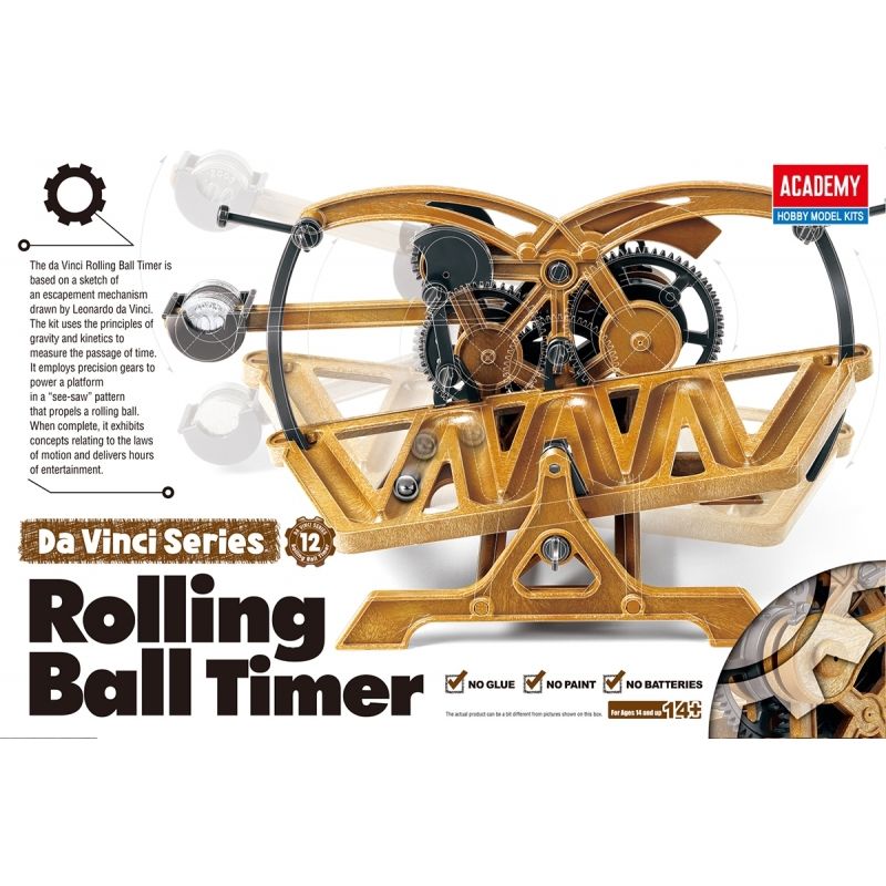 ACADEMY - ACADEMY 18174 DA VINCI ROLLING BALL TIMER