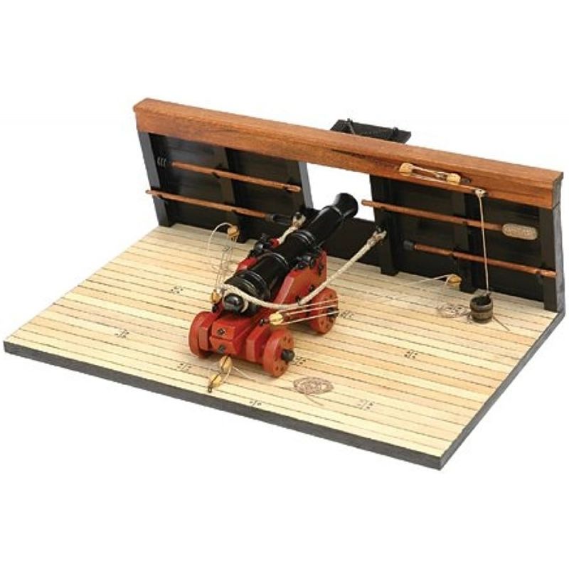 GENERICO - MODELSHIPWAYS MS4005 18TH CENTURY NAVAL SMOOTHBORE DECK GUN