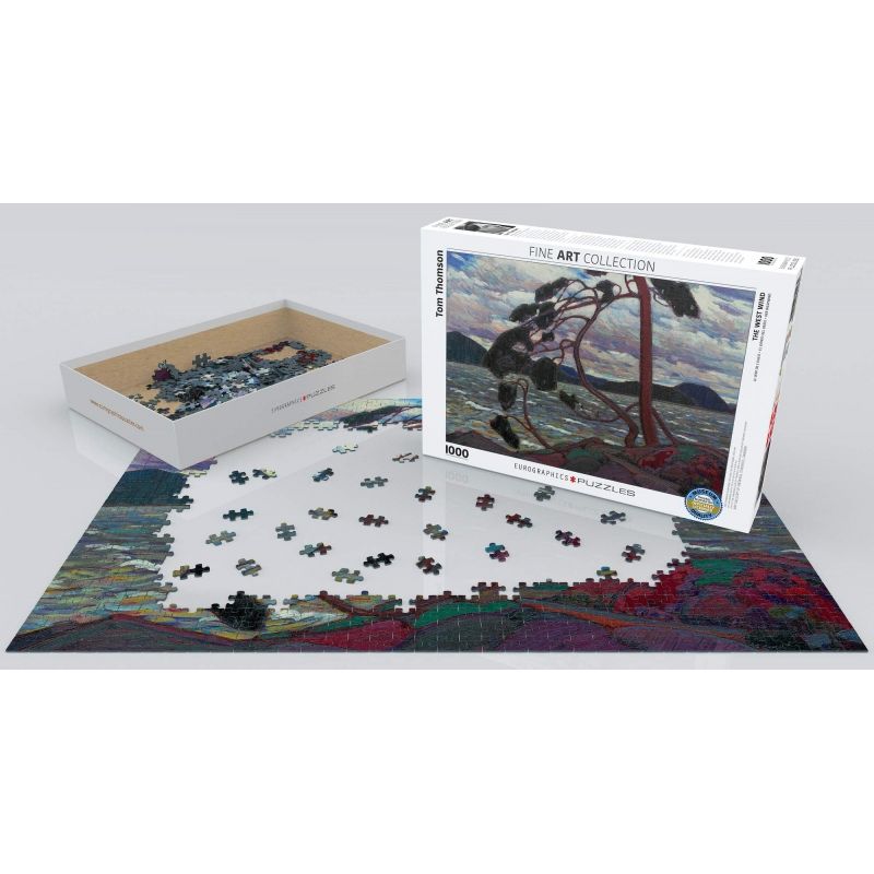 EUROGRAPHICS - EUROGRAPHICS 6000-0923 THE WEST WIND BY TOM THOMSON PUZZLE
