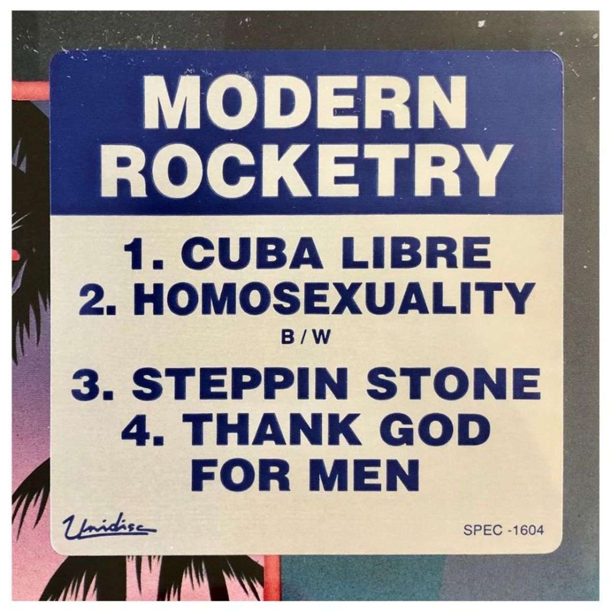 HITWAY MUSIC - MODERN ROCKETRY - CUBA LIBRE - 12" MAXI SINGLE VINILO HITWAY MUSIC