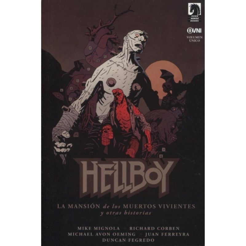 GENERICO - OVNI PRESS DH HELLBOY LA MANSION DE LOS MUERTOS VIVIENTES Y