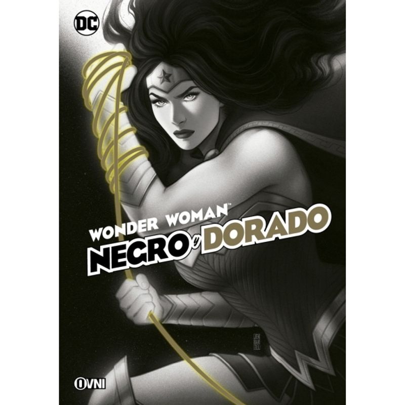 GENERICO - OVNI PRESS DC ESPECIALES WONDER WOMAN NEGRO Y DORADO