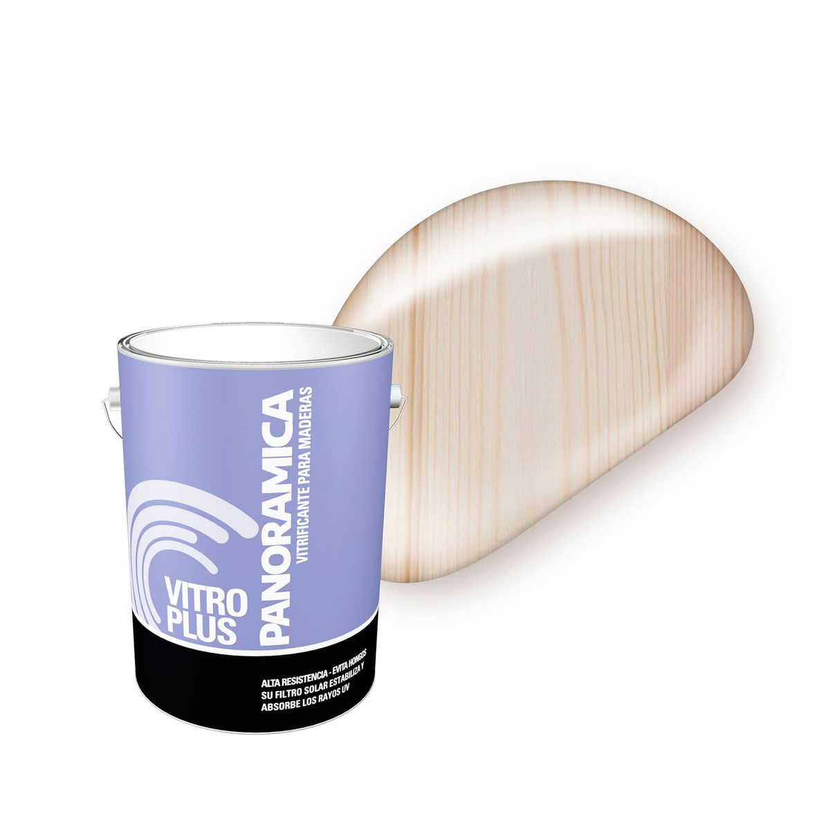 PINTURAS PANORAMICA LTDA - Barniz Vitrificante Brillante Incoloro Galón