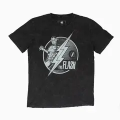 DC COMICS - Polera Hombre YOU The Flash Byn Gris
