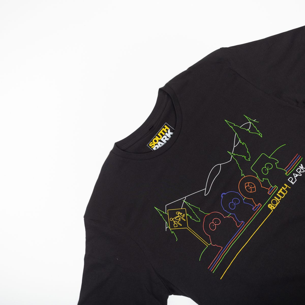 MTV - Polera Hombre YOU South Park Personajes Negro