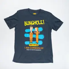 MTV - Polera Hombre YOU Beavis And Butt-Head Bunghole Azul Marino