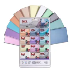 GENERICO - Arcilla Das Smart Set 12 Colores Pastel