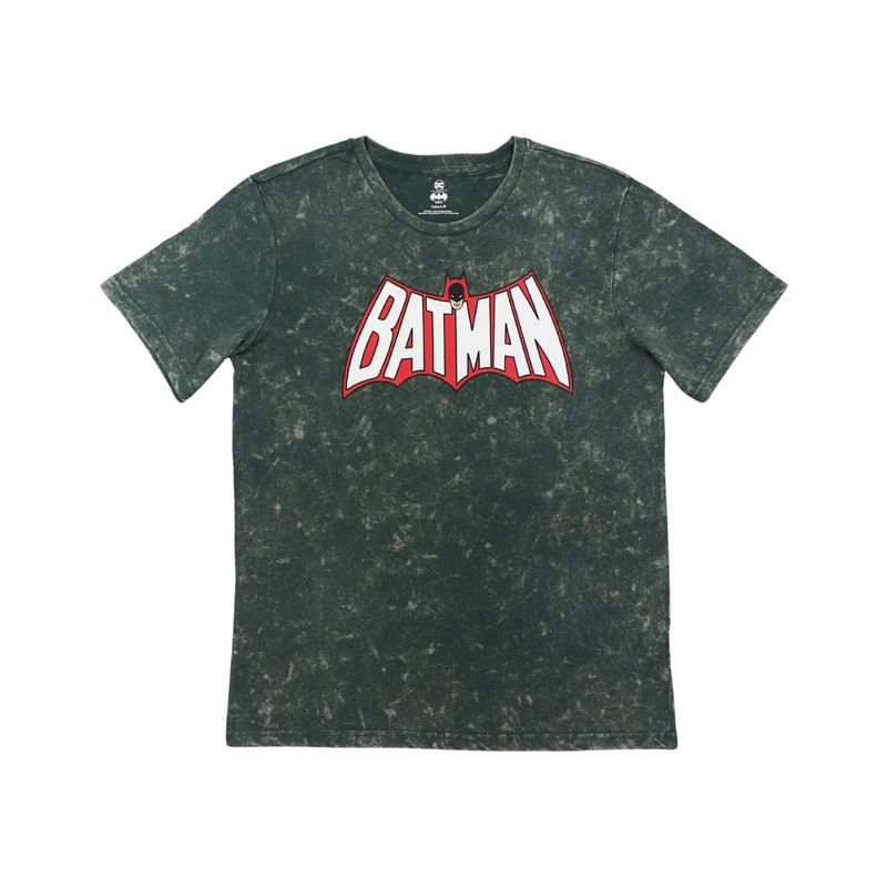 DC COMICS - Polera Hombre Batman Wings Verde Oscuro Dc Comics