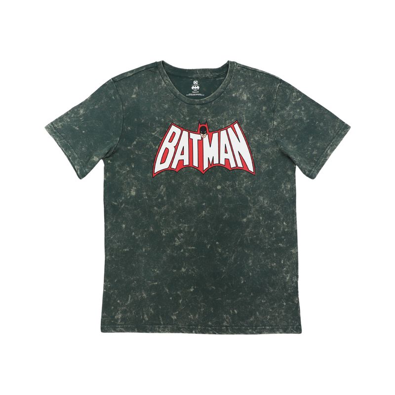 DC COMICS - Polera Hombre Batman Wings Verde Oscuro Dc Comics
