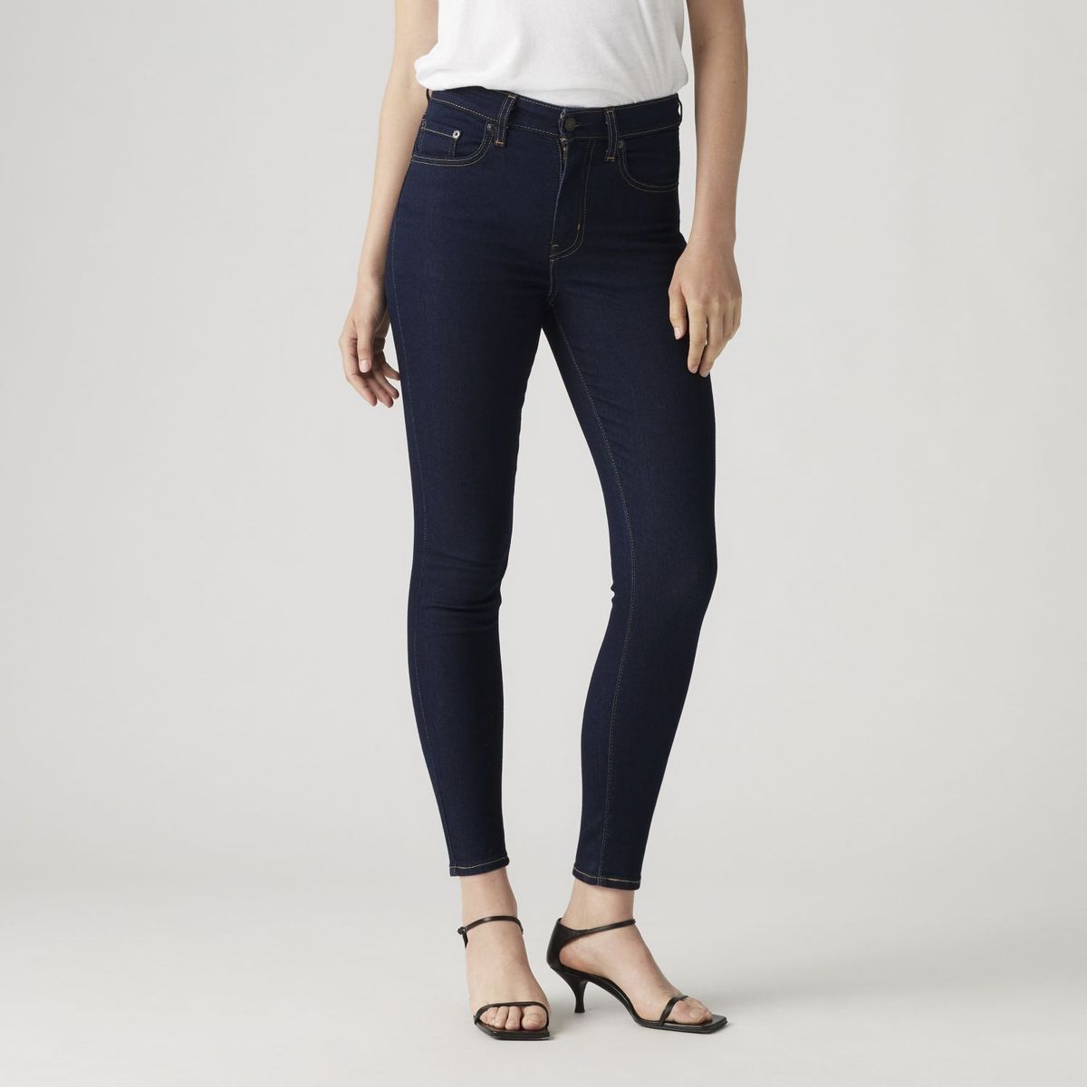 LEVIS - Jeans Mujer 721 High Rise Skinny Azul Levis