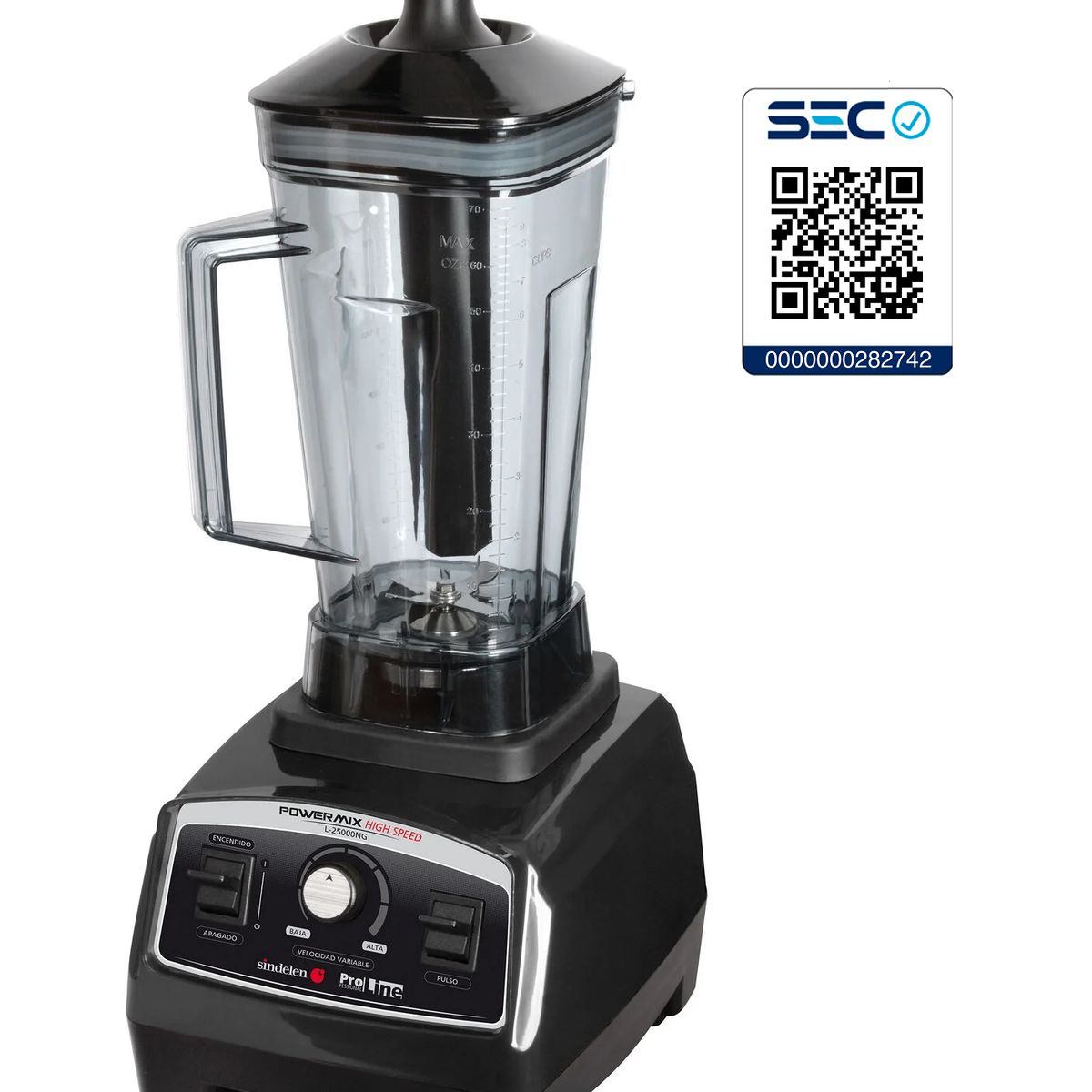 SINDELEN - Licuadora Juguera Pica Hielo Sindelen Power Mix L-25000 1000w