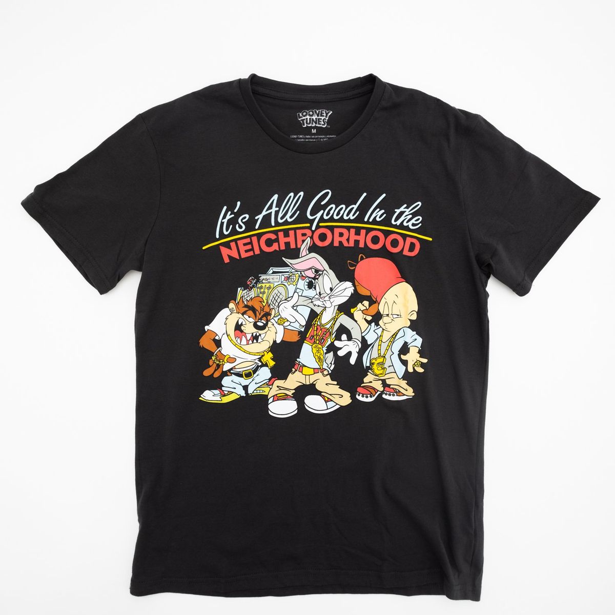 WARNER BROS - Polera Mc Hombre Logo Arriba Looney Tunes