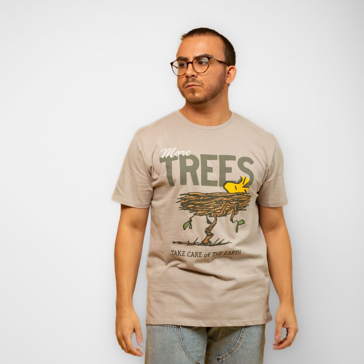 SNOOPY - Polera Hombre YOU Peanuts Classic  Gris