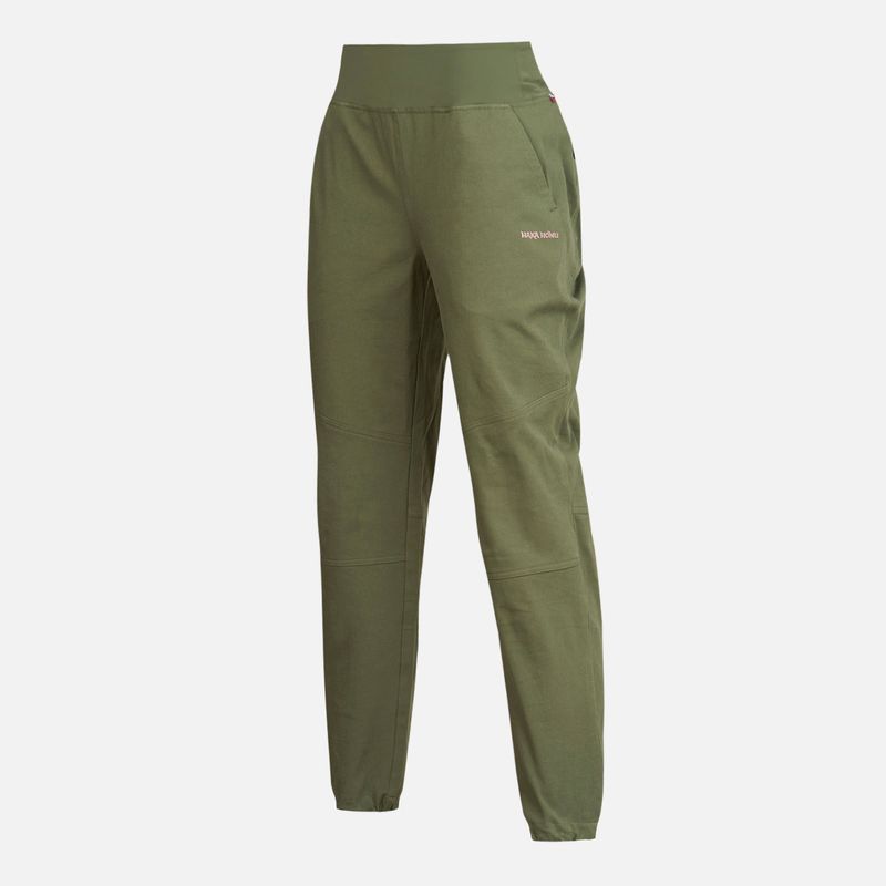 HAKA HONU - Pantalon Mujer Versatiro Verde Militar Haka Honu