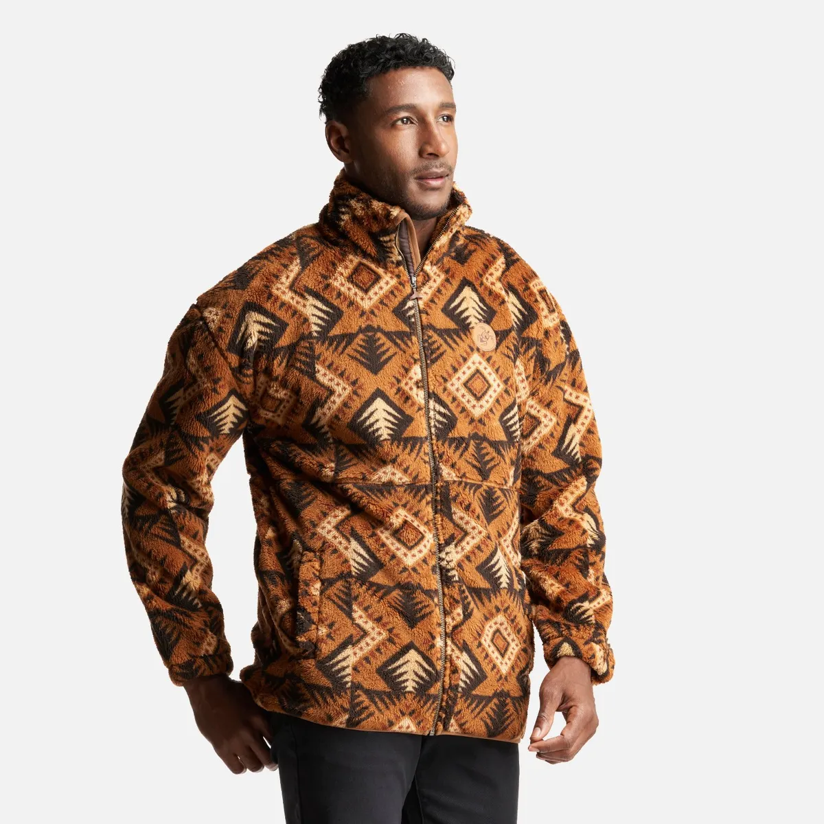 HAKA HONU - Chaqueta Hombre Caluro-sin Print Beige Haka Honu