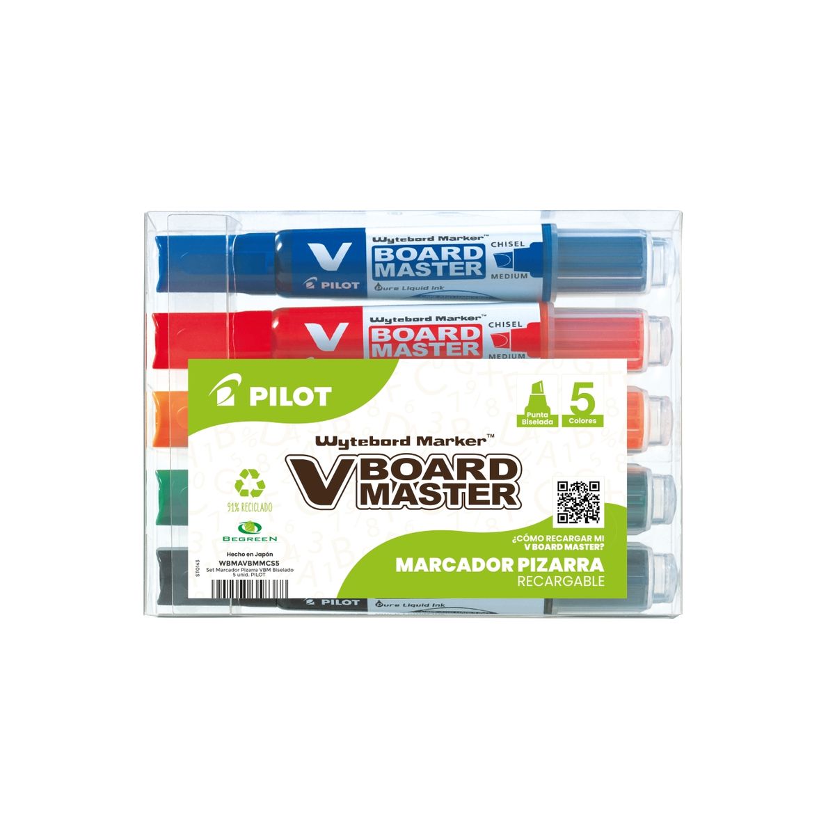 PILOT - MARCADOR PIZARRA V BOARD MASTER BISELADO