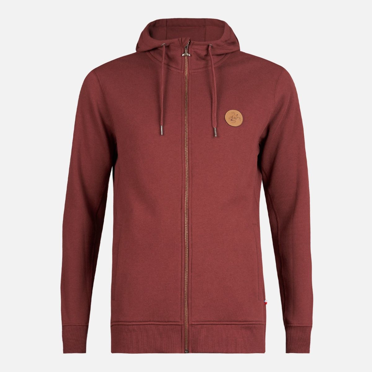 HAKA HONU - Poleron Hombre Ninja Burdeo Haka Honu