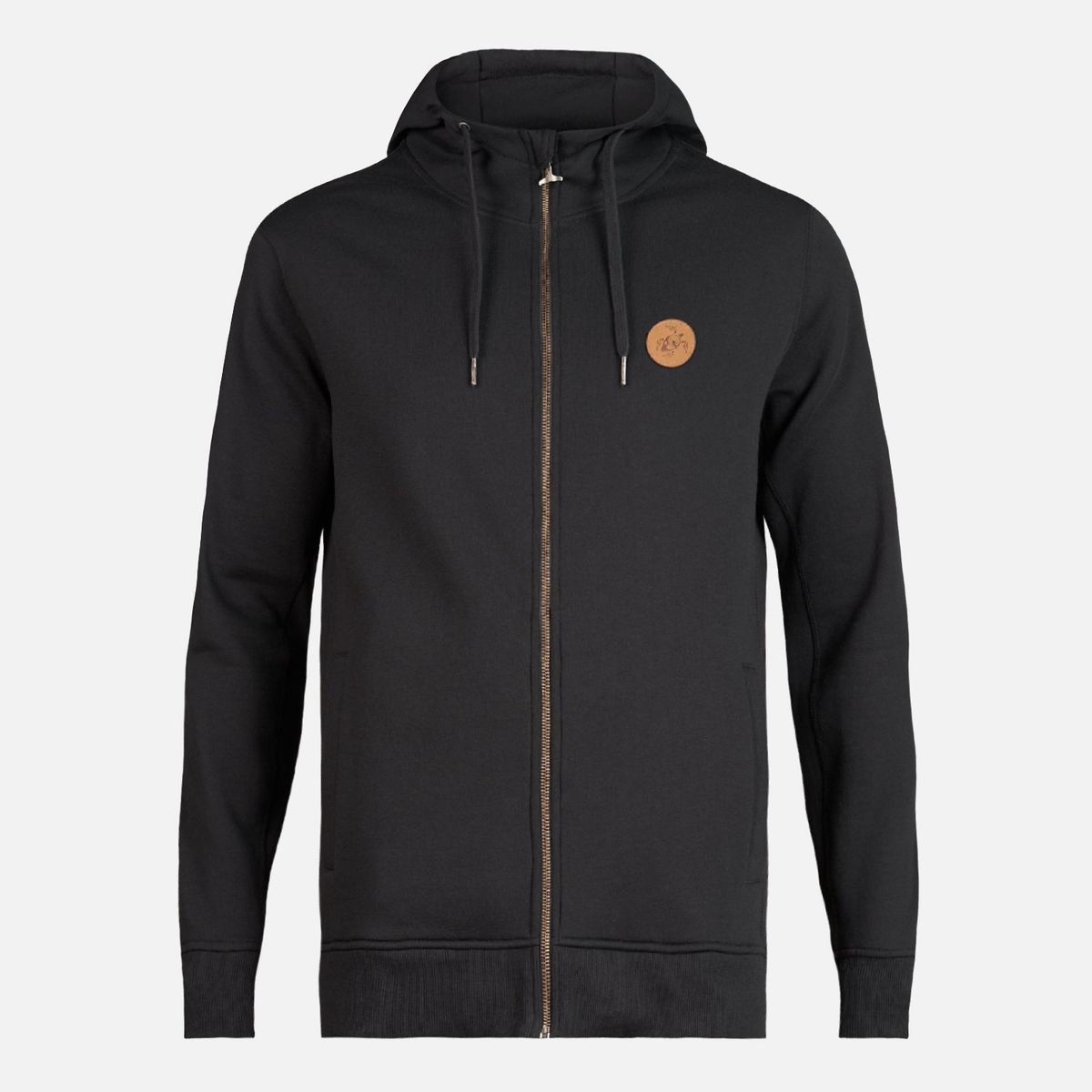 HAKA HONU - Poleron Hombre Ninja Negro Haka Honu