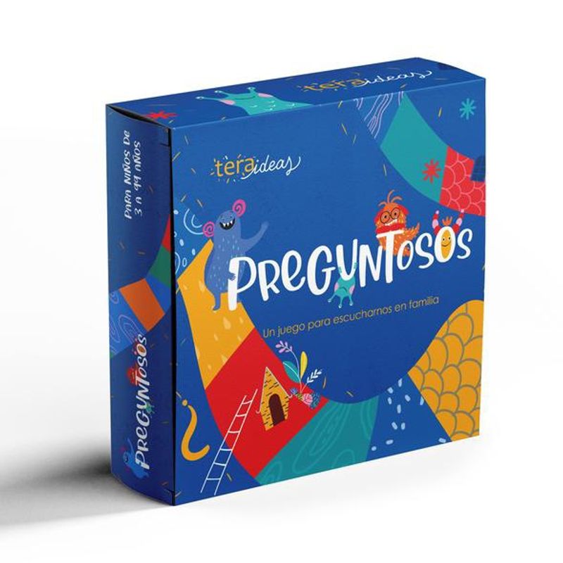 TERAVES - Preguntosos - Juego De Mesa - Español
