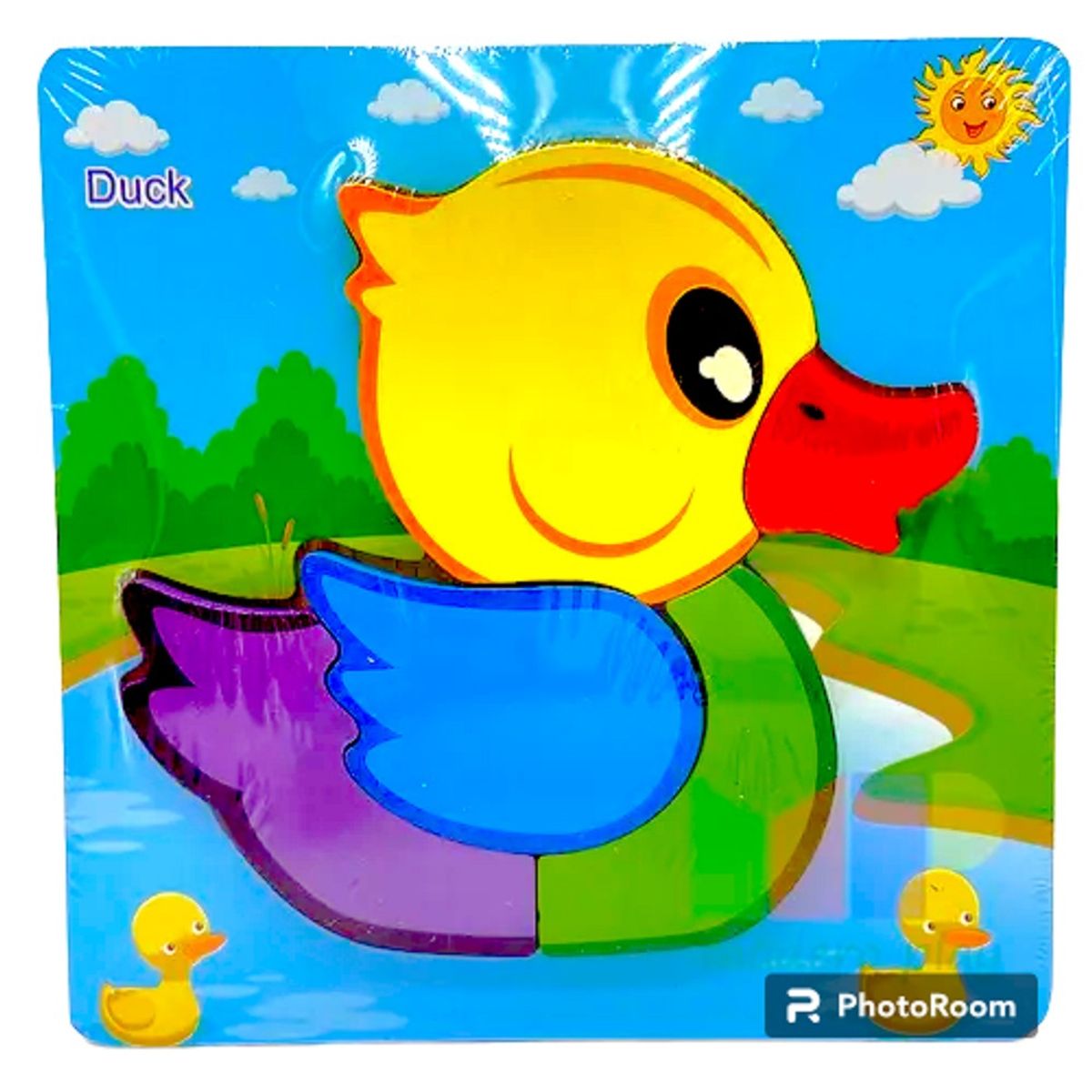 ARTIDIX - Rompecabeza de encaje de pato tamaño pequeño