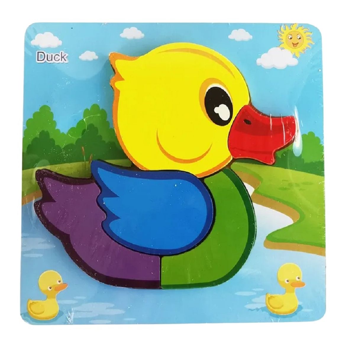 ARTIDIX - Rompecabeza de encaje de pato tamaño pequeño