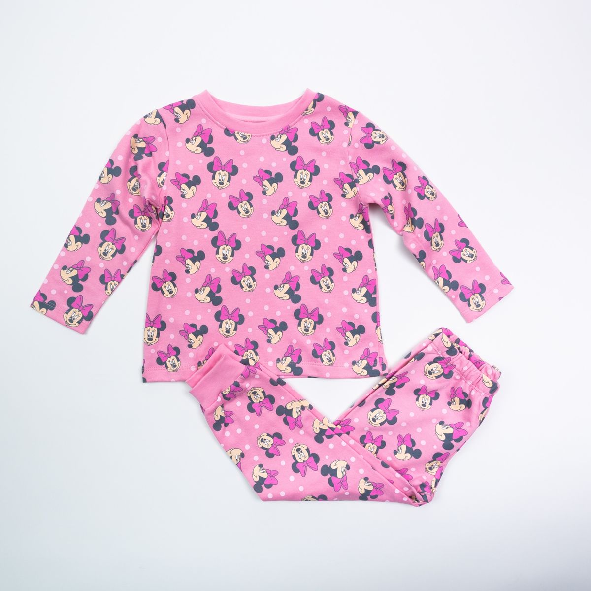DISNEY - Pijama Niña Minnie Caritas Rosado Disney