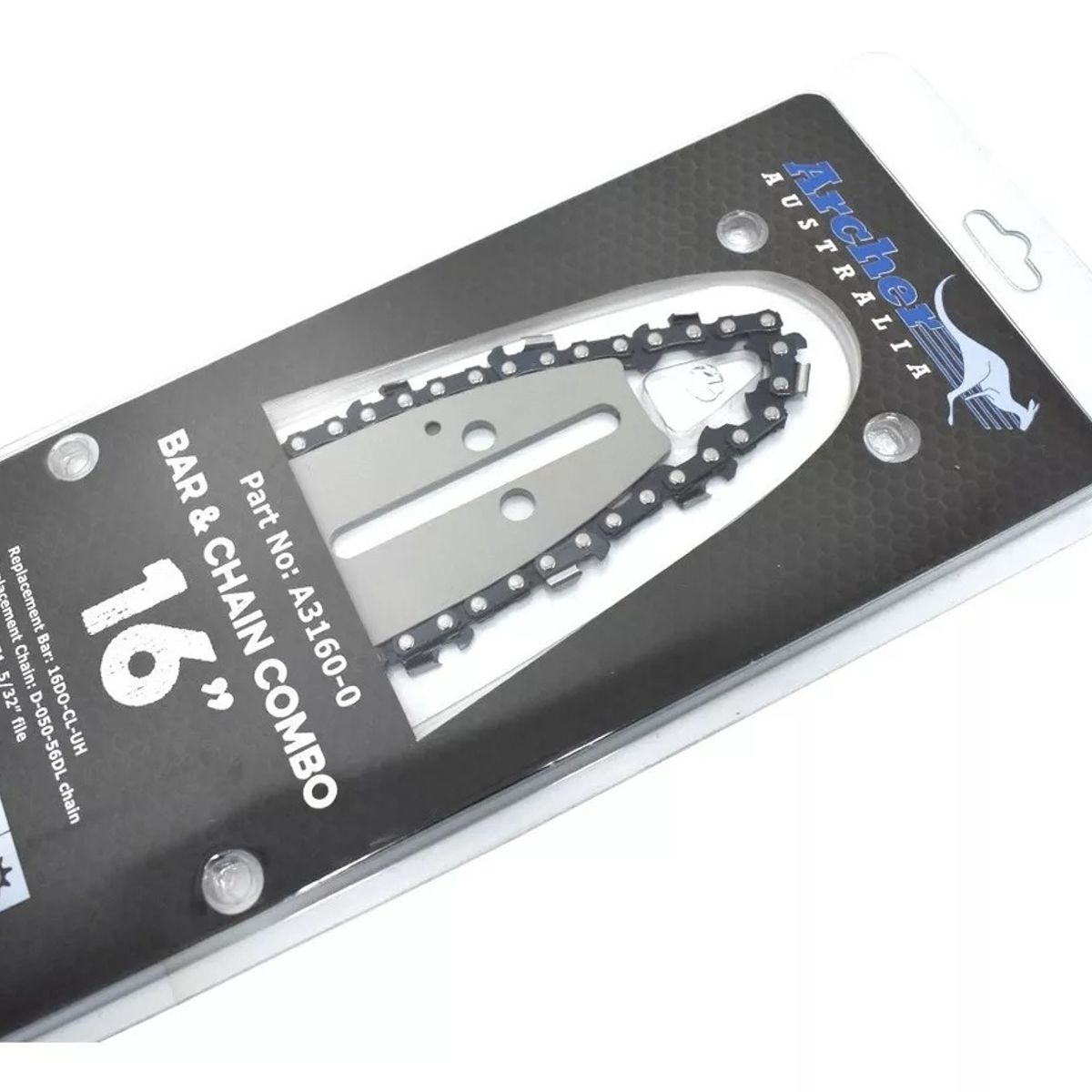 GENERICO - Espada Y Cadena 16 PuLG Husqvarna 136, 141, 240, 338, 2117