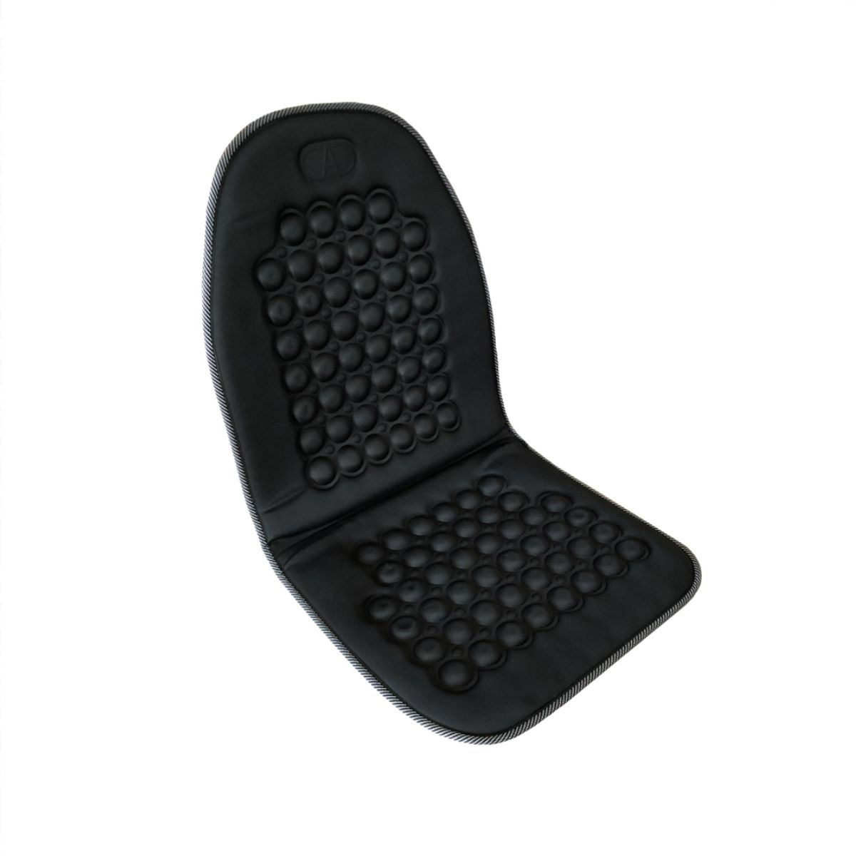 MOTORLIFE - Cubre Asiento Acolchado Respaldo Auto Masaje Negro Motorlife