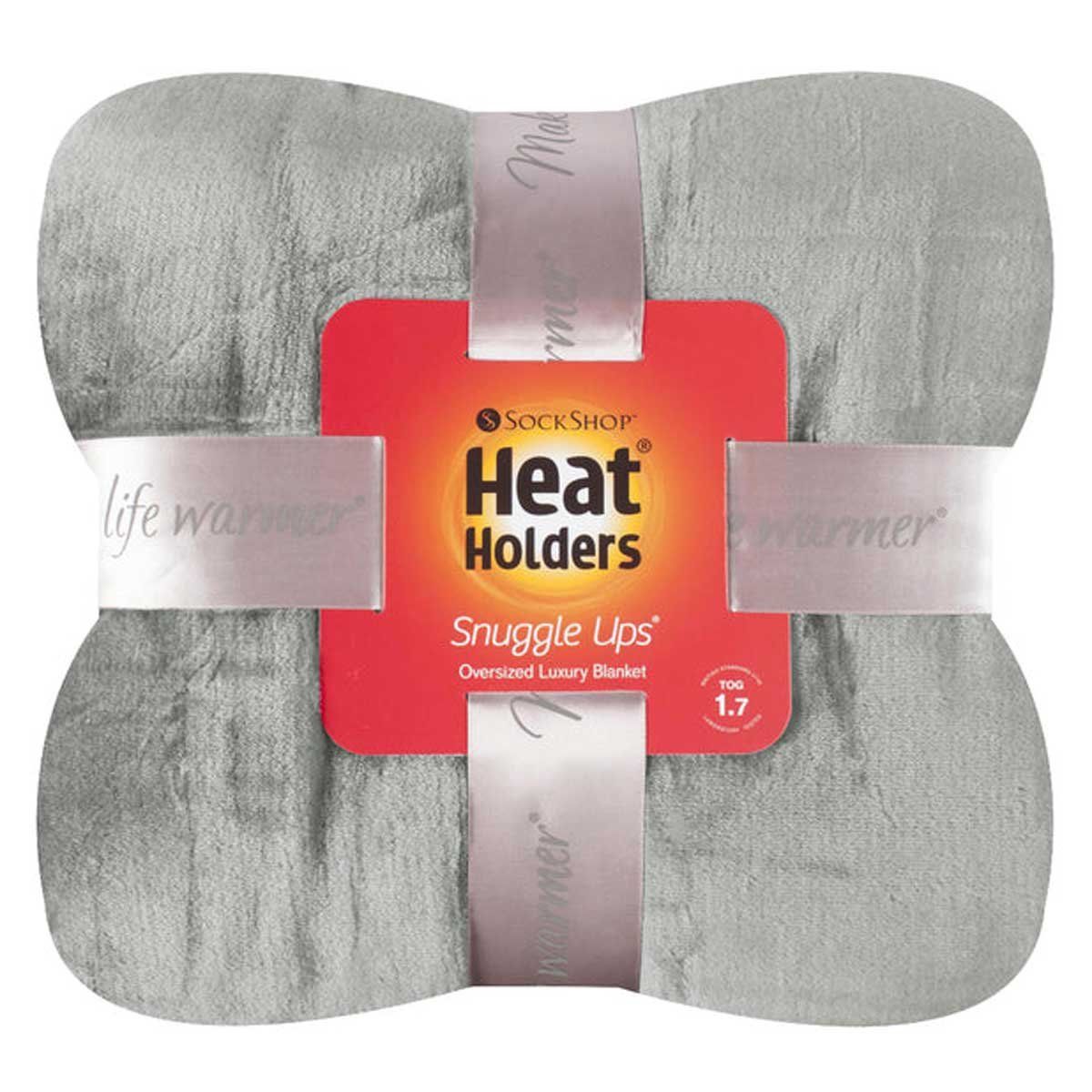 HEAT HOLDERS - Manta Térmica Gris Claro Heat Holders