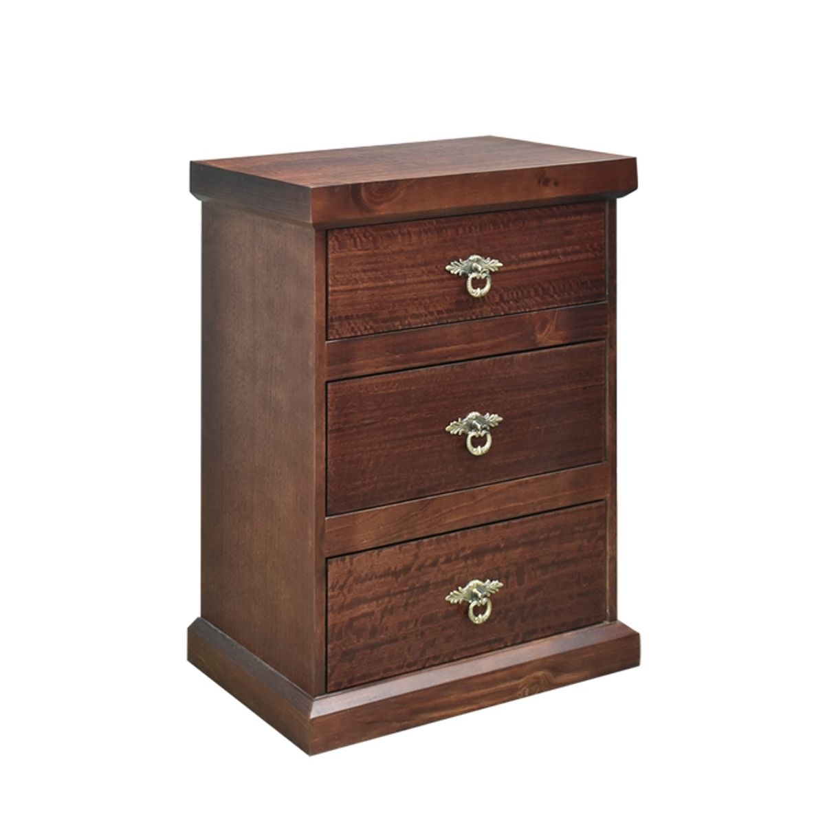 MSA MUEBLES SANTA ANA - VELADOR MAXI 3 CAJONES