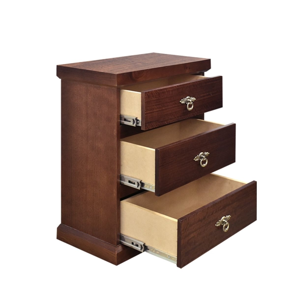 MSA MUEBLES SANTA ANA - VELADOR MAXI 3 CAJONES