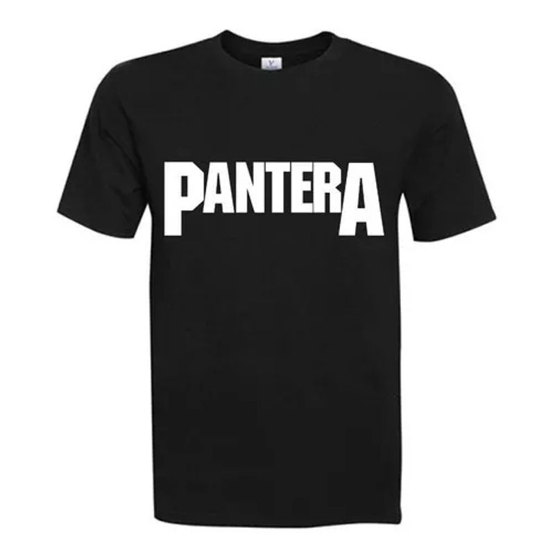ROLY - Polera Negra Pantera Algodón