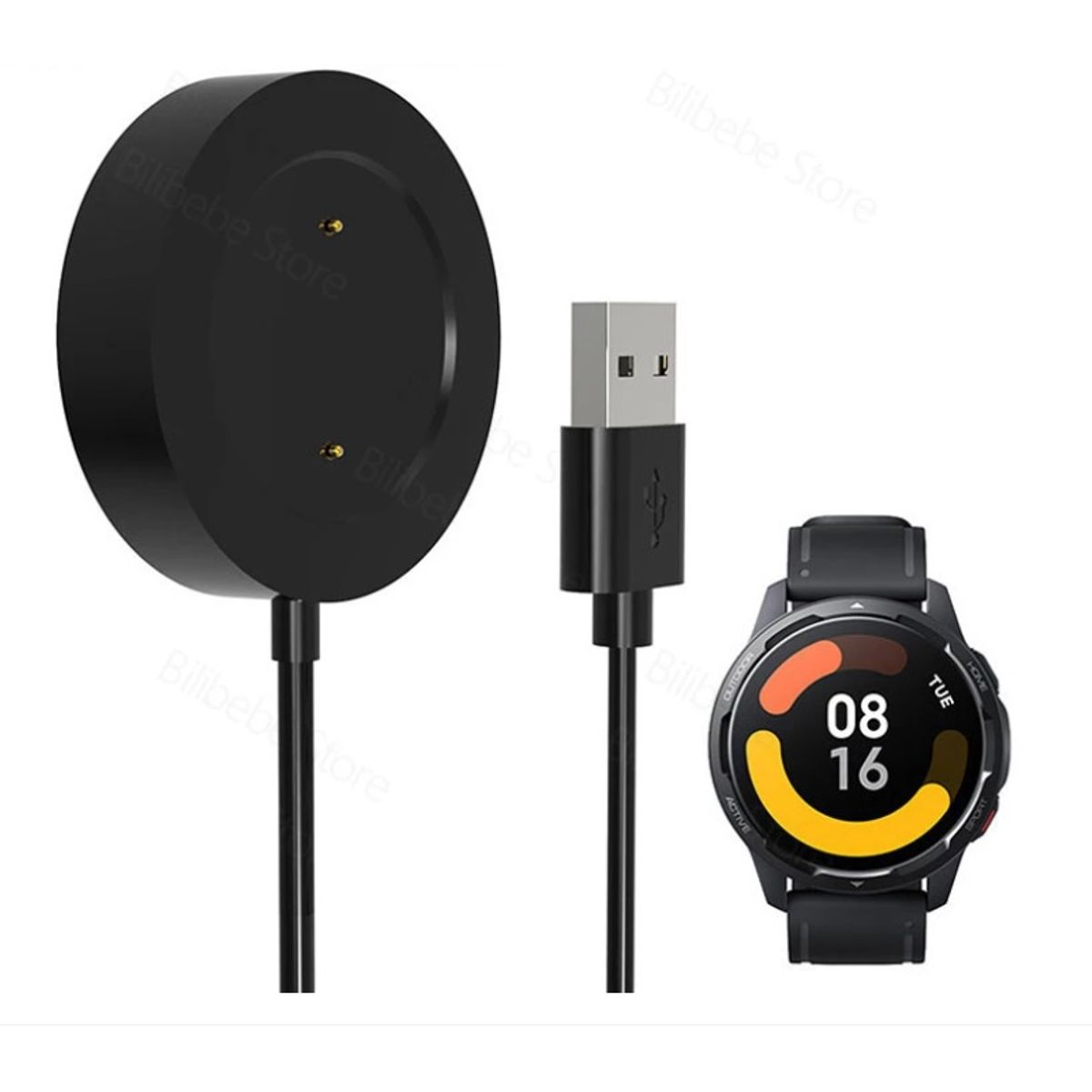 GENERICO - Cargador Para Xiaomi Watch S1  Active   Mi Watch Color