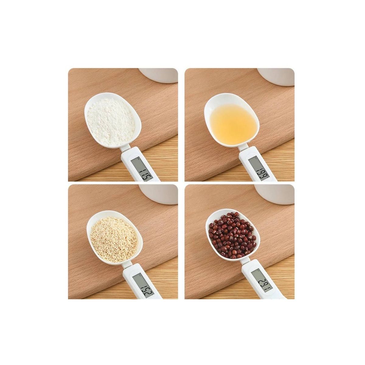 GENERICO - Cuchara Pesa Gramera Digital Para Medidas De Cocina.