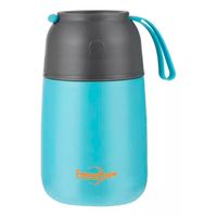 Termo De Comida Acero Inoxidable De 650ml Cuchara Celeste