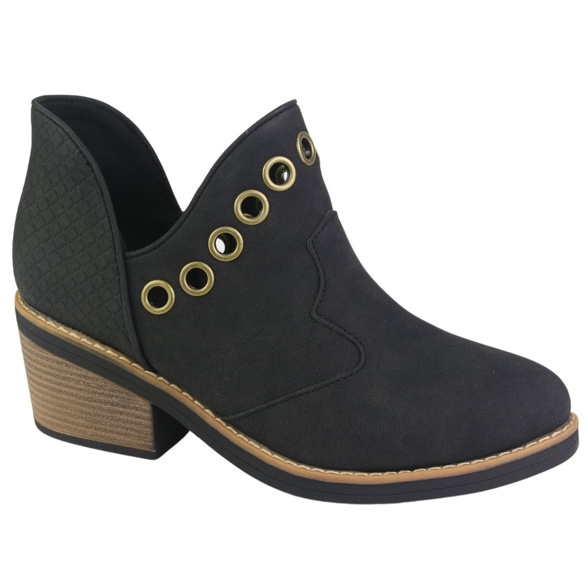 CHALADA - Botin Mujer Negro Casual Chalada Camp-15