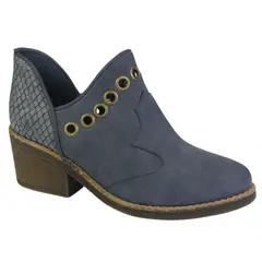CHALADA - Botin Mujer Azul Casual Camp-15