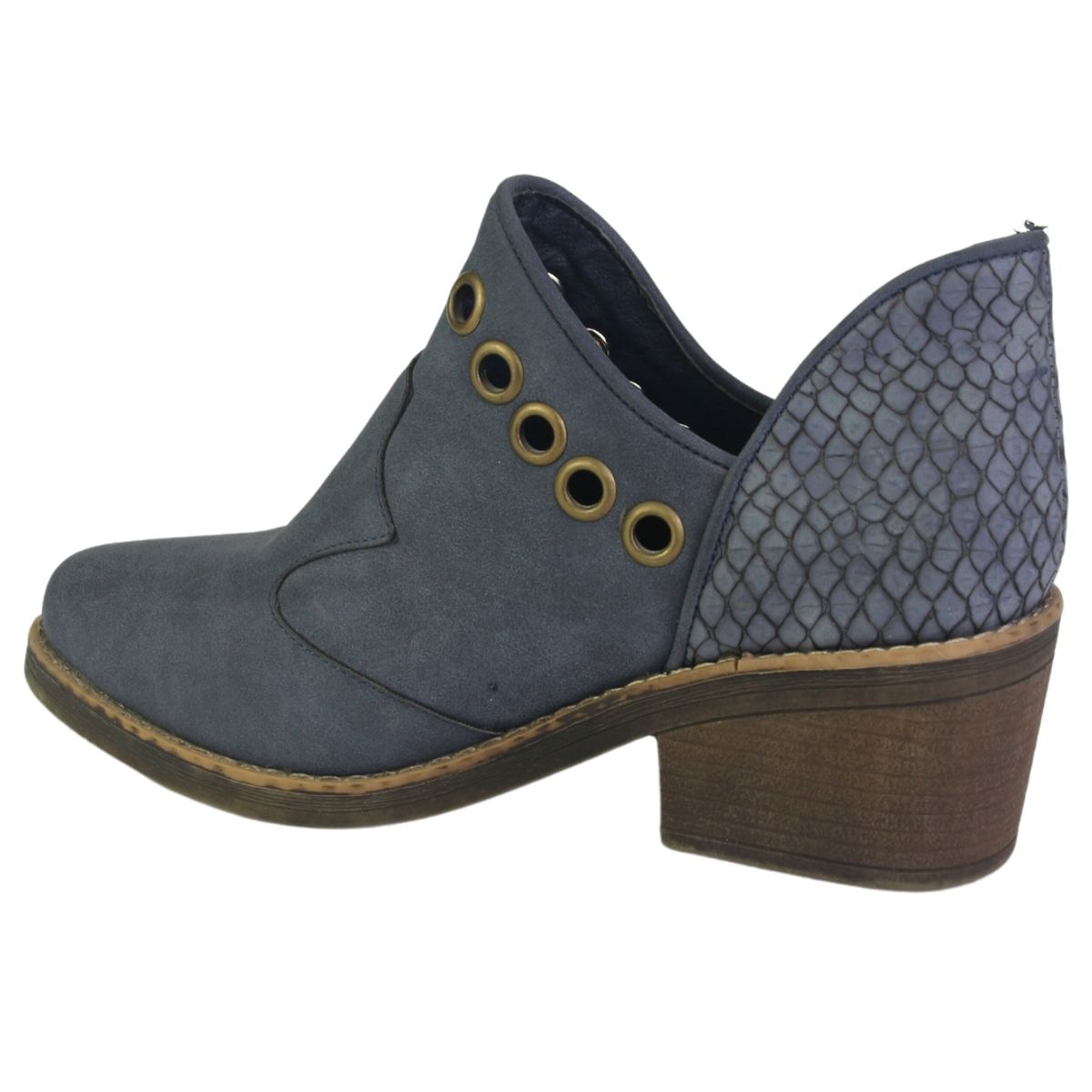 CHALADA - Botin Mujer Azul Casual Chalada Camp-15