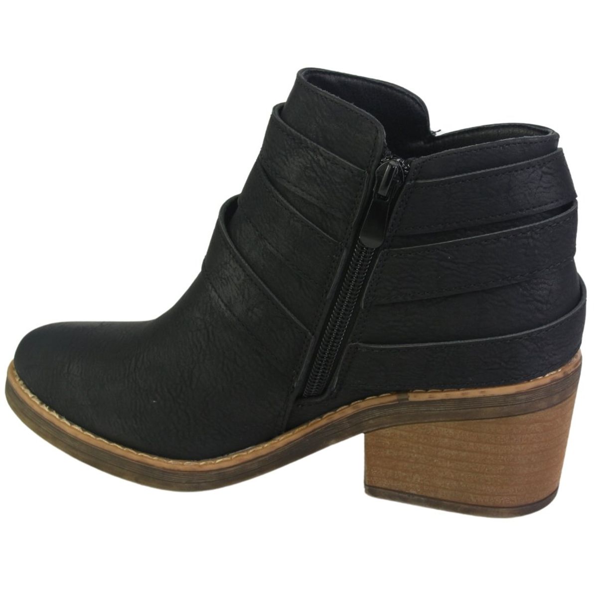 CHALADA - Botin Mujer Negro Casual Chalada Camp-37