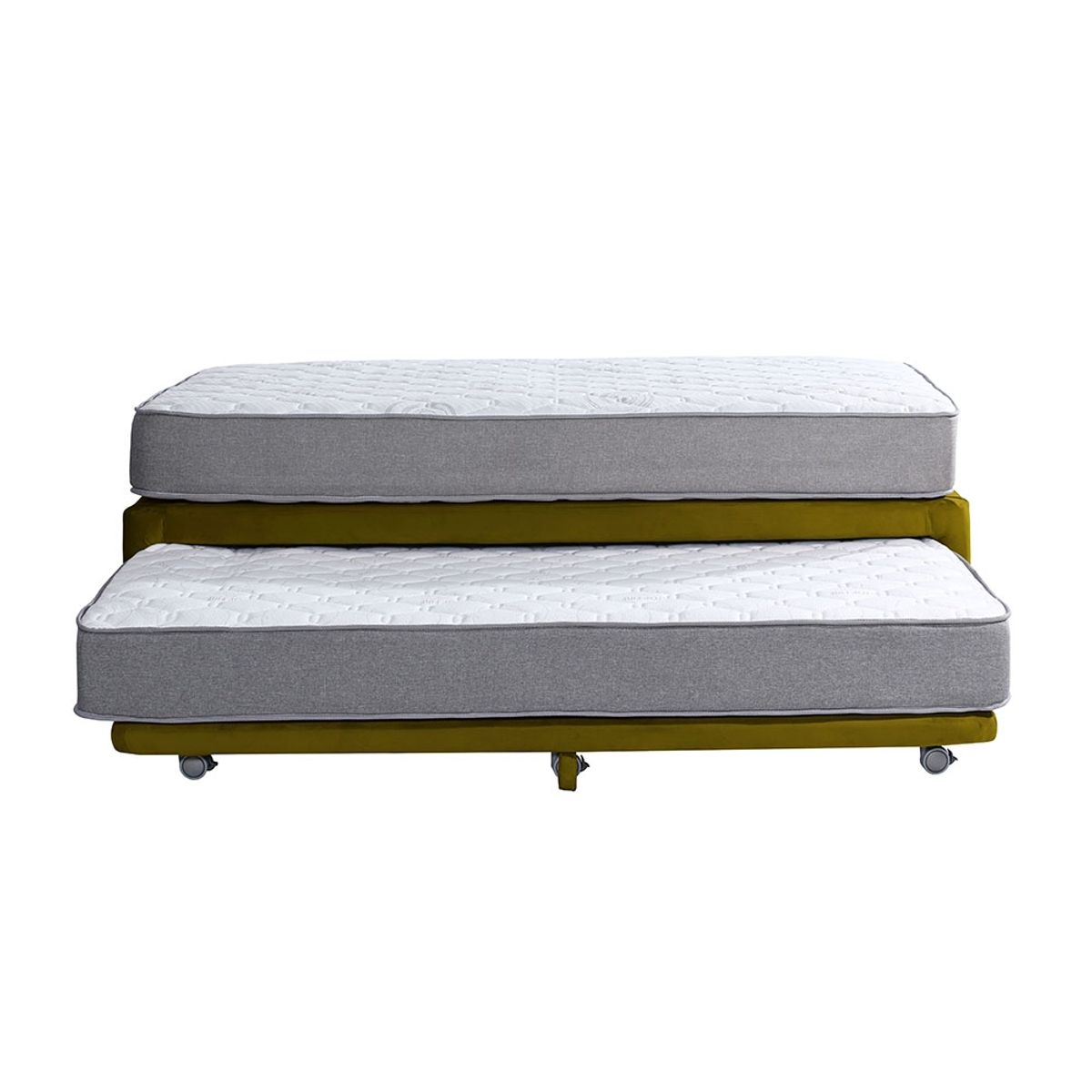 LATAM HOME - CAMA NIDO ZEN BEST TELA VERDE 1 1/2 PZA