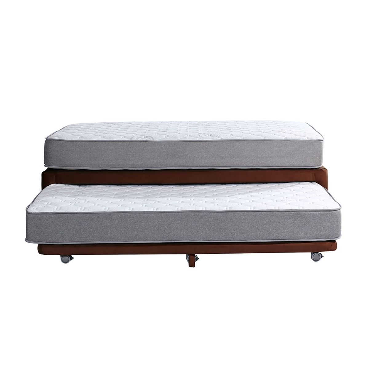 LATAM HOME - CAMA NIDO ZEN BEST TELA CHOCOLATE 1 1/2 PZA